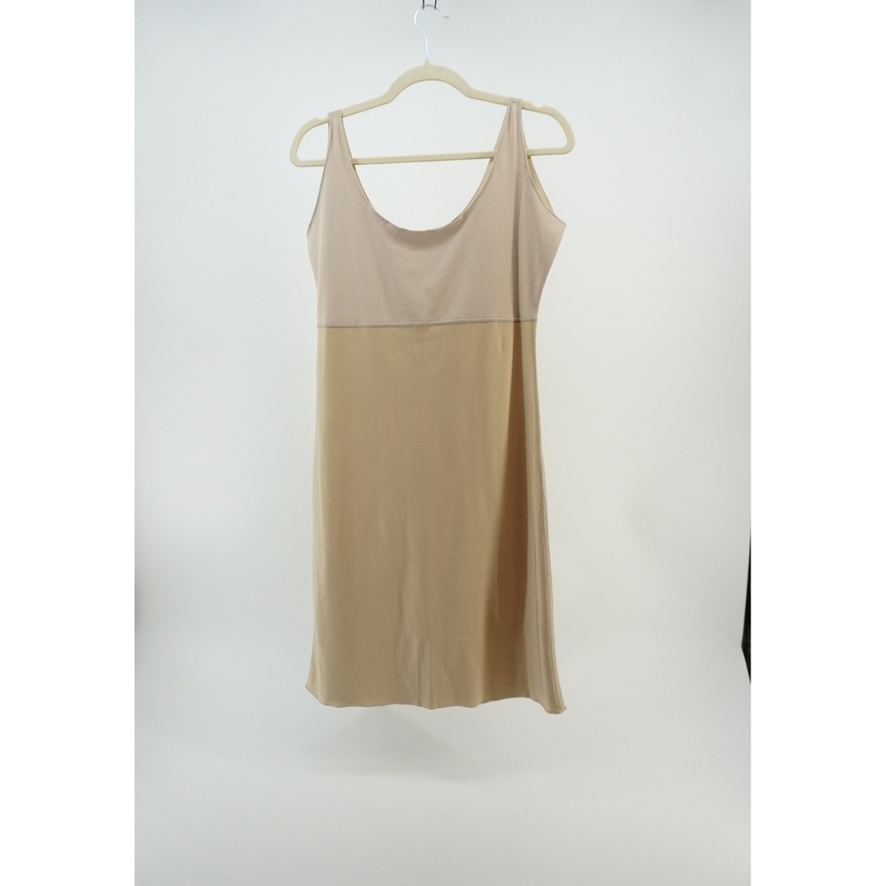Spanx Hide and Sleek Full Slip Shapewear Seamless Smoothing Foundation Beige XL